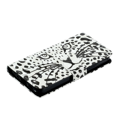 For Xiaomi 13 Pro 5G PU Leather Wallet Phone Case 3D Pattern Printing Protective Stand Cover with Strap
