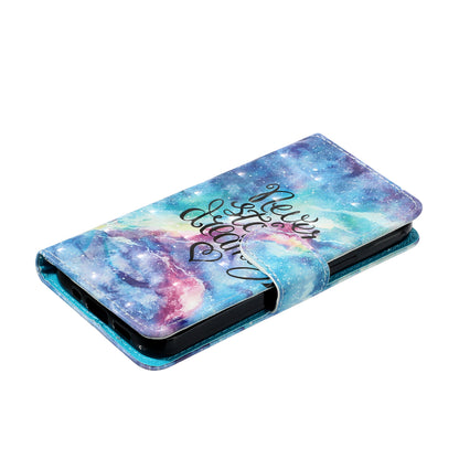 For Xiaomi 13 Pro 5G PU Leather Wallet Phone Case 3D Pattern Printing Protective Stand Cover with Strap