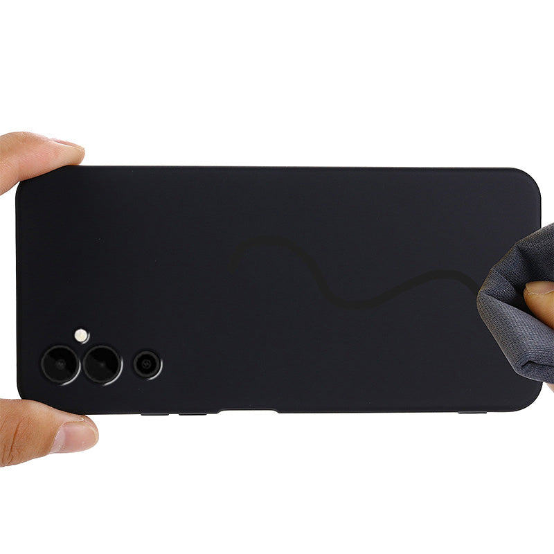 Mobile Phone Case for Tecno Pova Neo 2 4G , Liquid Silicone Soft Lining Cover with Strap