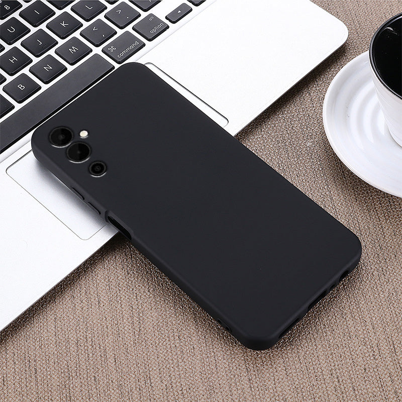 Mobile Phone Case for Tecno Pova Neo 2 4G , Liquid Silicone Soft Lining Cover with Strap