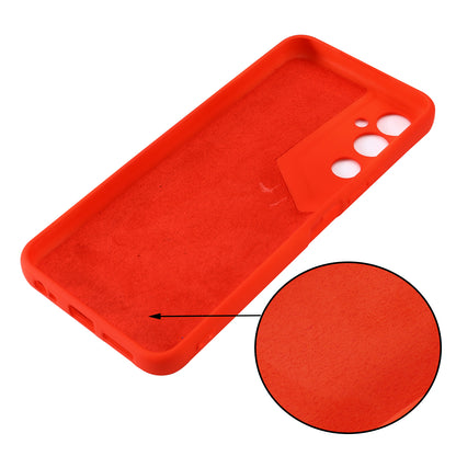 Mobile Phone Case for Tecno Pova Neo 2 4G , Liquid Silicone Soft Lining Cover with Strap
