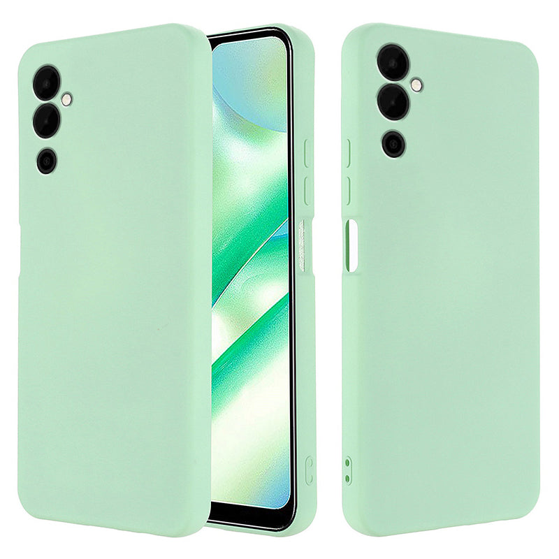 Mobile Phone Case for Tecno Pova Neo 2 4G , Liquid Silicone Soft Lining Cover with Strap
