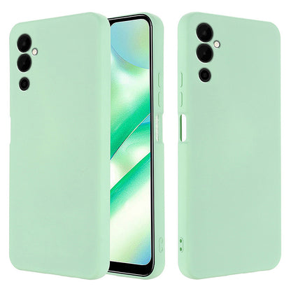 Mobile Phone Case for Tecno Pova Neo 2 4G , Liquid Silicone Soft Lining Cover with Strap