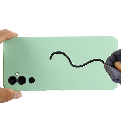 Mobile Phone Case for Tecno Pova Neo 2 4G , Liquid Silicone Soft Lining Cover with Strap