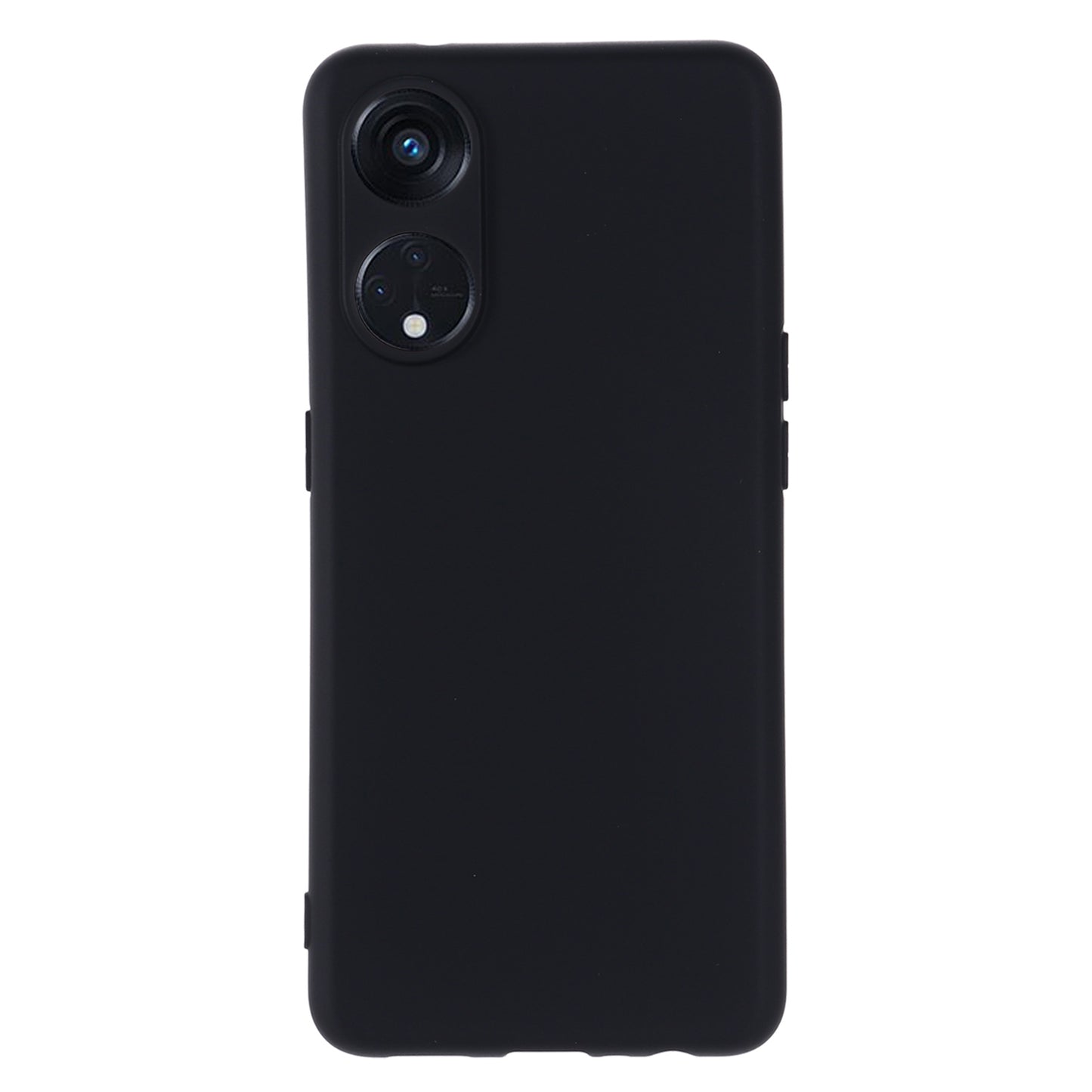 For Oppo Reno8 T 5G / A1 Pro 5G Liquid Silicone Soft Lining Cover Anti-Scratch Phone Case with Strap