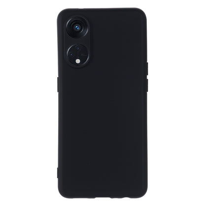 For Oppo Reno8 T 5G / A1 Pro 5G Liquid Silicone Soft Lining Cover Anti-Scratch Phone Case with Strap