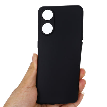 For Oppo Reno8 T 5G / A1 Pro 5G Liquid Silicone Soft Lining Cover Anti-Scratch Phone Case with Strap