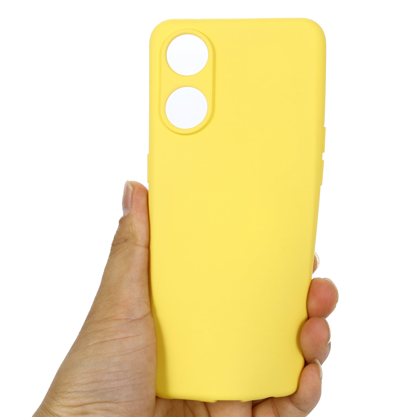 For Oppo Reno8 T 5G / A1 Pro 5G Liquid Silicone Soft Lining Cover Anti-Scratch Phone Case with Strap