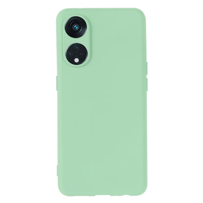 For Oppo Reno8 T 5G / A1 Pro 5G Liquid Silicone Soft Lining Cover Anti-Scratch Phone Case with Strap