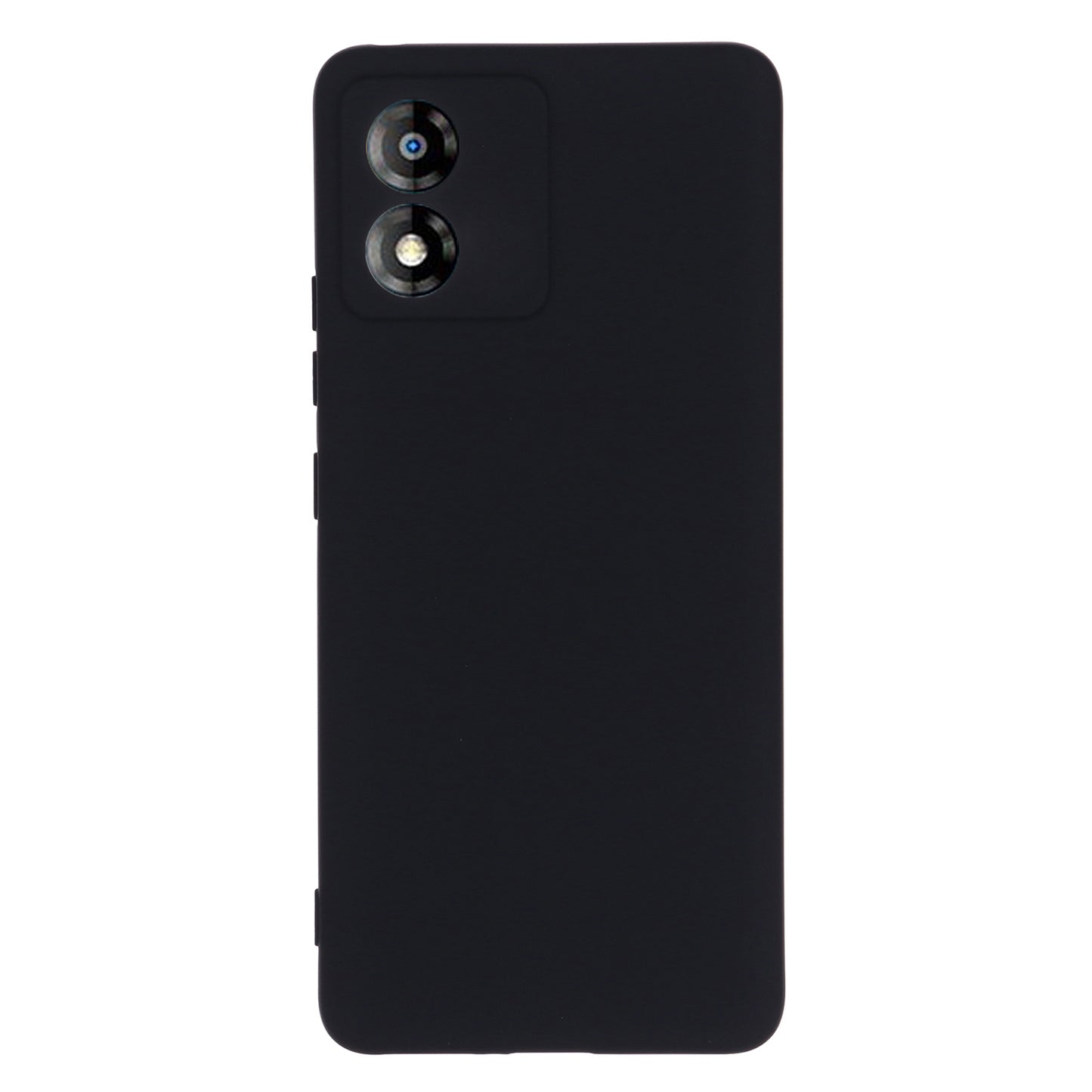 For Motorola Moto E13 4G Anti-Dust Phone Case Liquid Silicone Soft Lining Phone Cover Shell with Strap