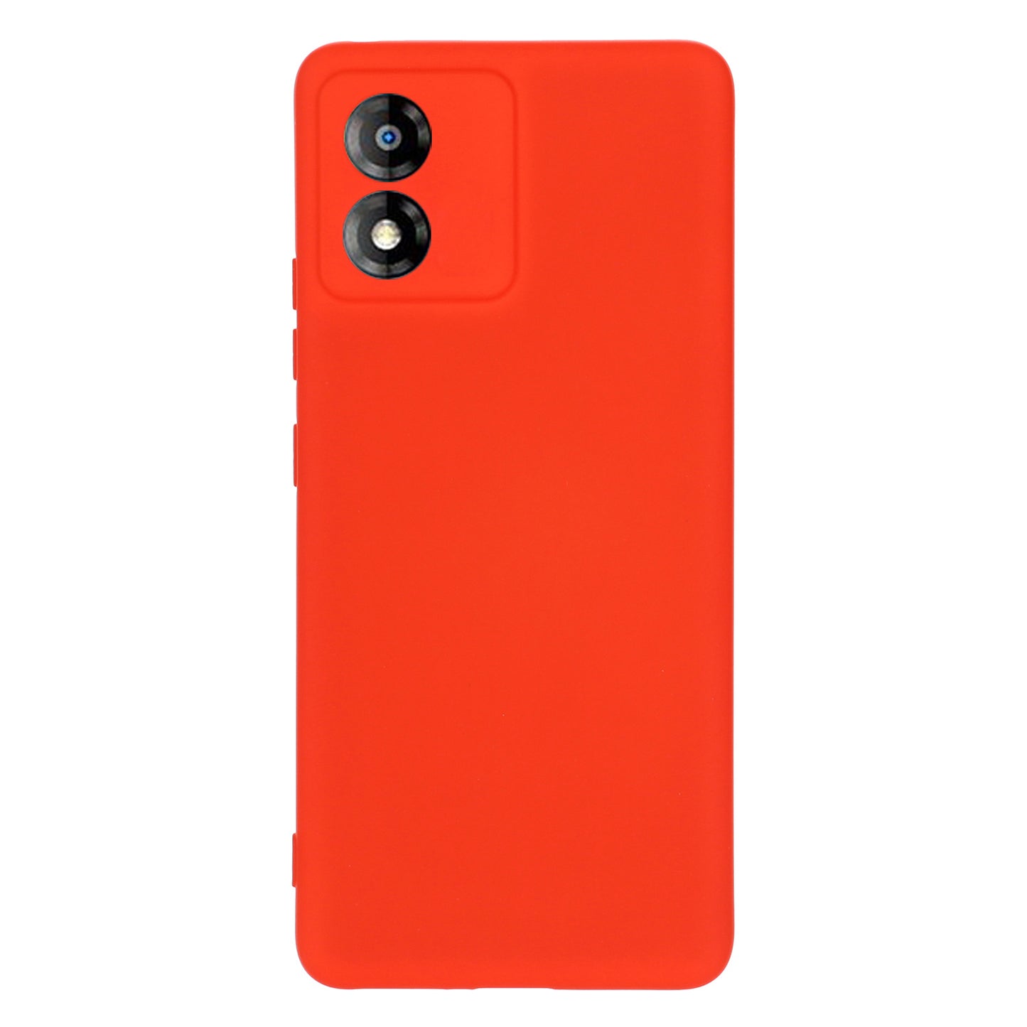 For Motorola Moto E13 4G Anti-Dust Phone Case Liquid Silicone Soft Lining Phone Cover Shell with Strap