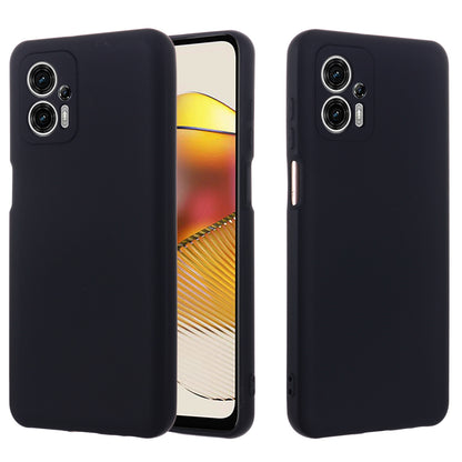 Smartphone Cover for Motorola Moto G13 4G / G23 4G , Liquid Silicone Soft Lining Case with Strap