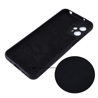 Smartphone Cover for Motorola Moto G13 4G / G23 4G , Liquid Silicone Soft Lining Case with Strap