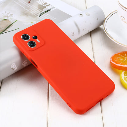 Smartphone Cover for Motorola Moto G13 4G / G23 4G , Liquid Silicone Soft Lining Case with Strap
