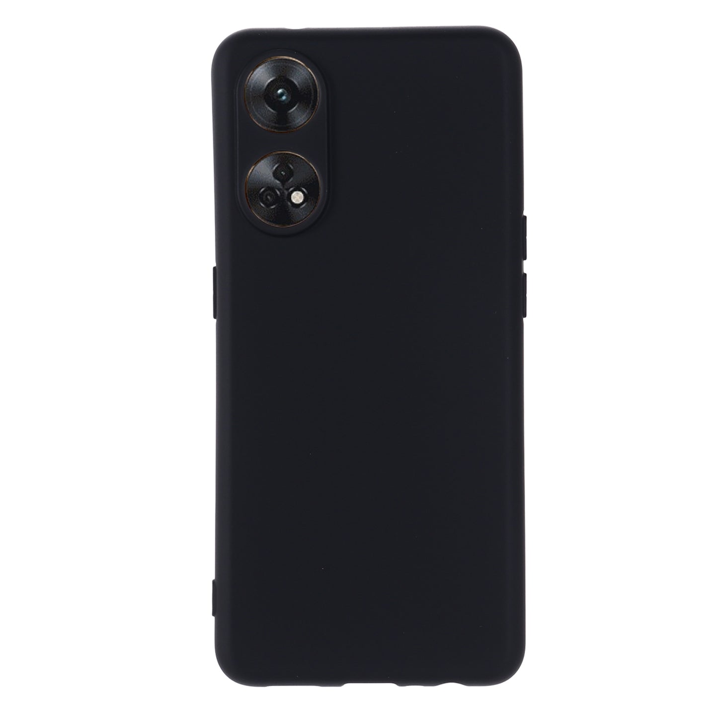 Phone Case for Oppo Reno8 T 4G , Liquid Silicone Soft Lining Shockproof Smartphone Cover with Strap