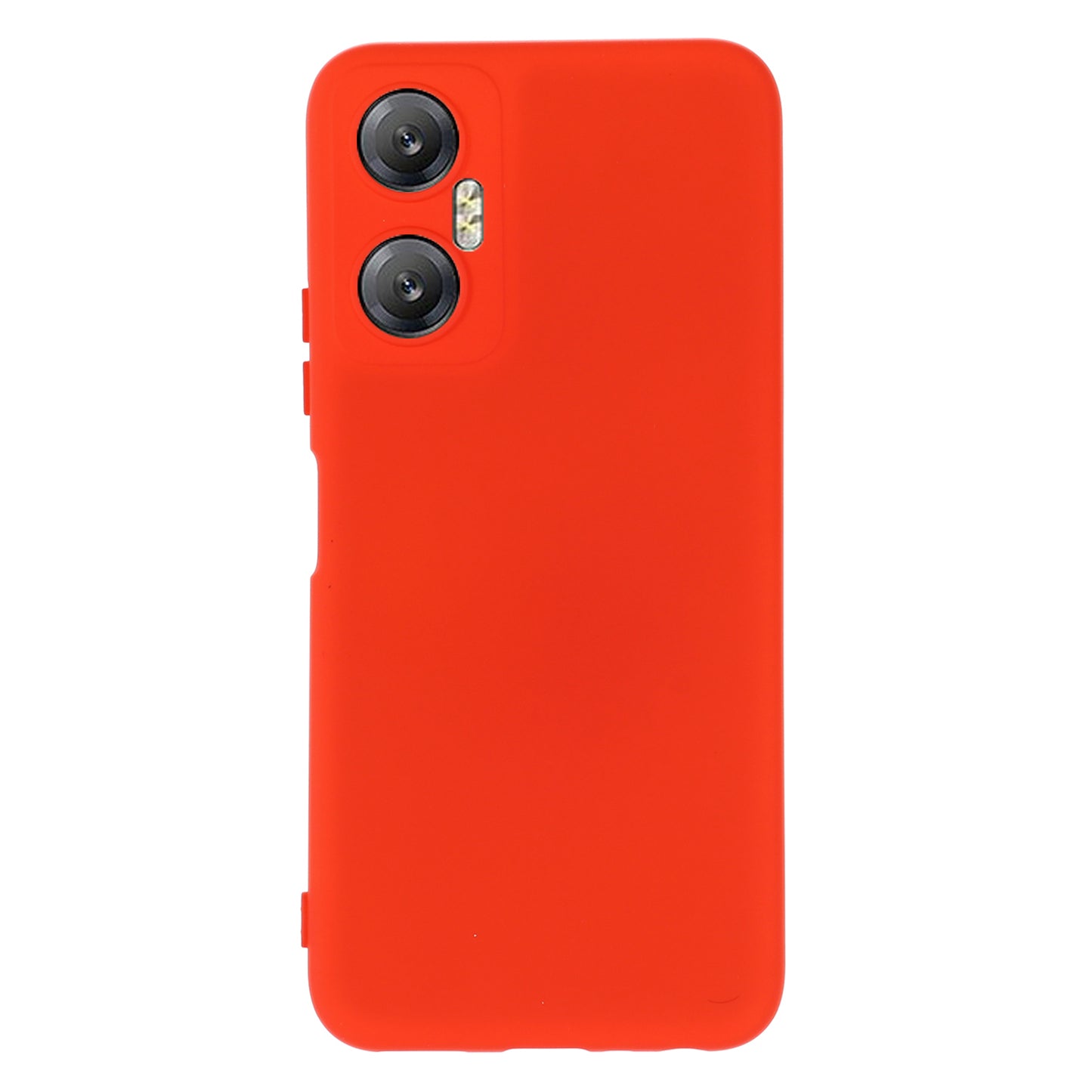 Phone Case for Infinix Hot 20 5G , Impact-resistant Liquid Silicone Soft Lining Cover with Strap