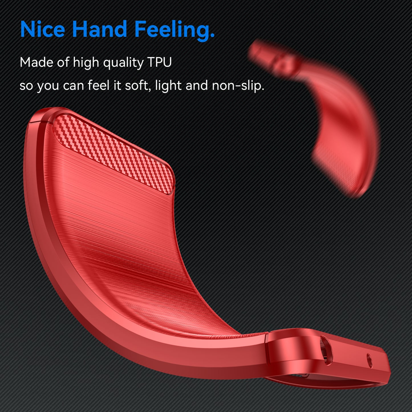 For Realme GT3 5G / GT Neo 5 5G Brushed Phone Case Carbon Fiber Texture Phone Shell Mobile Phone Cover