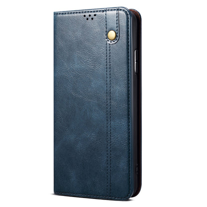 For Honor Magic5 Pro Anti-Scratch Phone Case Waxy Crazy Horse Texture Stand Wallet Leather Phone Cover