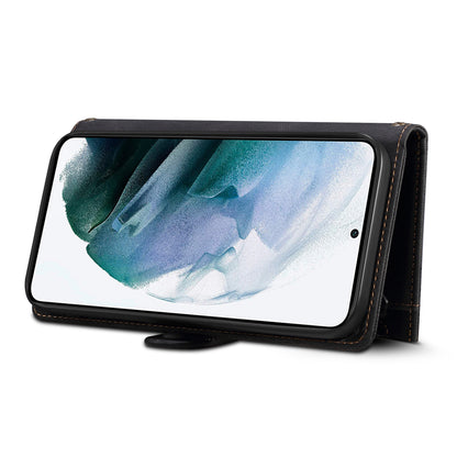 ESEBLE Star Series for Samsung Galaxy M54 5G / F54 5G Phone Stand Case Zipper Pocket Wallet Leather Phone Cover