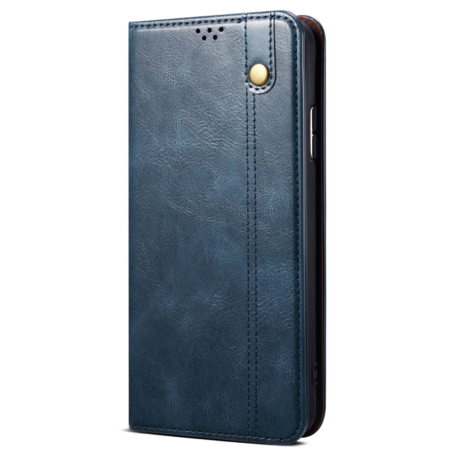 For Samsung Galaxy M54 5G / F54 5G Waxy Crazy Horse Texture Leather Wallet Phone Case Stand Cell Phone Cover