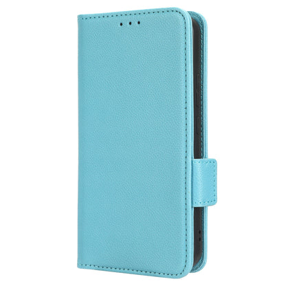 For Samsung Galaxy M14 5G Dual Magnetic Clasp Cover Wallet Stand Litchi Texture PU Leather+TPU Phone Case
