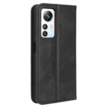 For Blackview A85 Anti-Dust PU Leather Wallet Cell Phone Case Retro Texture Phone Stand Cover