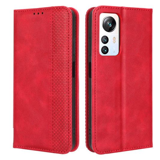For Blackview A85 Anti-Dust PU Leather Wallet Cell Phone Case Retro Texture Phone Stand Cover