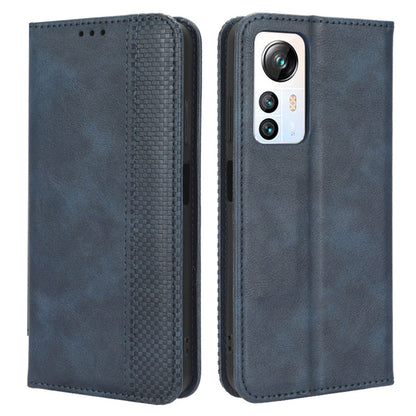 For Blackview A85 Anti-Dust PU Leather Wallet Cell Phone Case Retro Texture Phone Stand Cover
