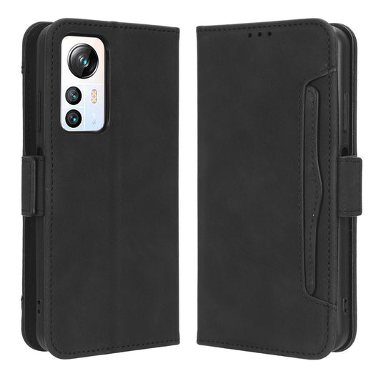 For Blackview A85 Mobile Phone Leather Case Multiple Card Slots Phone Cover with Wallet Stand