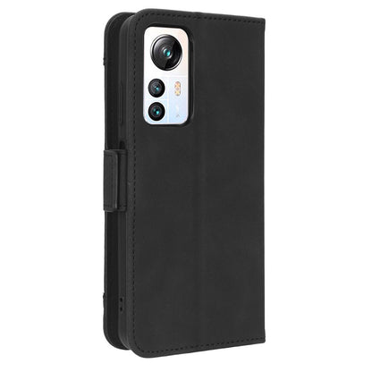 For Blackview A85 Mobile Phone Leather Case Multiple Card Slots Phone Cover with Wallet Stand