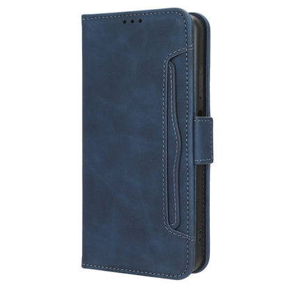 For Blackview A85 Mobile Phone Leather Case Multiple Card Slots Phone Cover with Wallet Stand