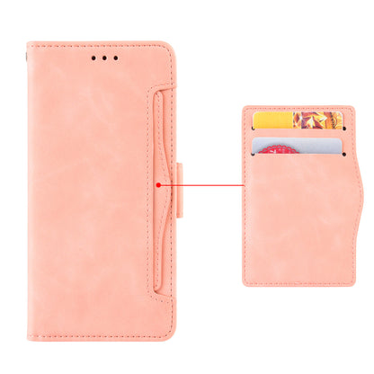 For Blackview A85 Mobile Phone Leather Case Multiple Card Slots Phone Cover with Wallet Stand
