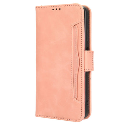 For Blackview A85 Mobile Phone Leather Case Multiple Card Slots Phone Cover with Wallet Stand