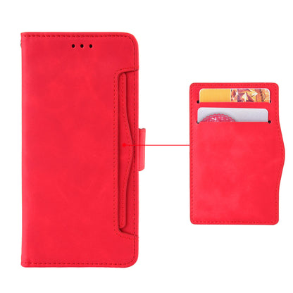 For Blackview A85 Mobile Phone Leather Case Multiple Card Slots Phone Cover with Wallet Stand