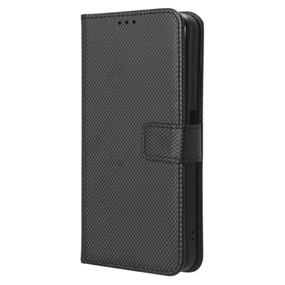 For Blackview A85 Diamond Texture Mobile Phone Cover PU Leather Wallet Stand Phone Case