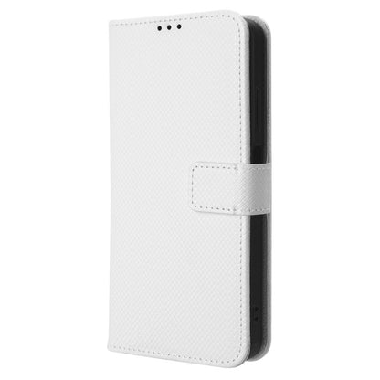 For Blackview A85 Diamond Texture Mobile Phone Cover PU Leather Wallet Stand Phone Case