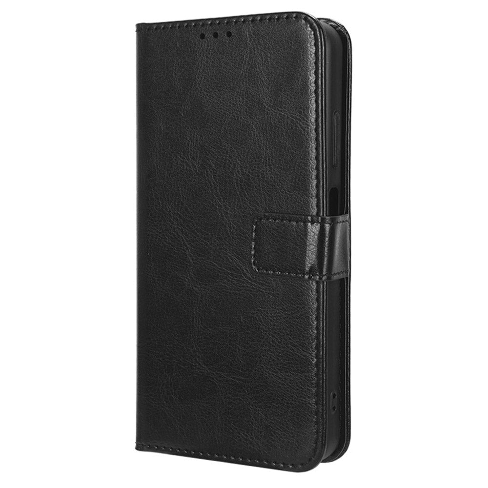 For Blackview A85 Crazy Horse Texture Wallet Phone Case PU Leather Phone Stand Cover