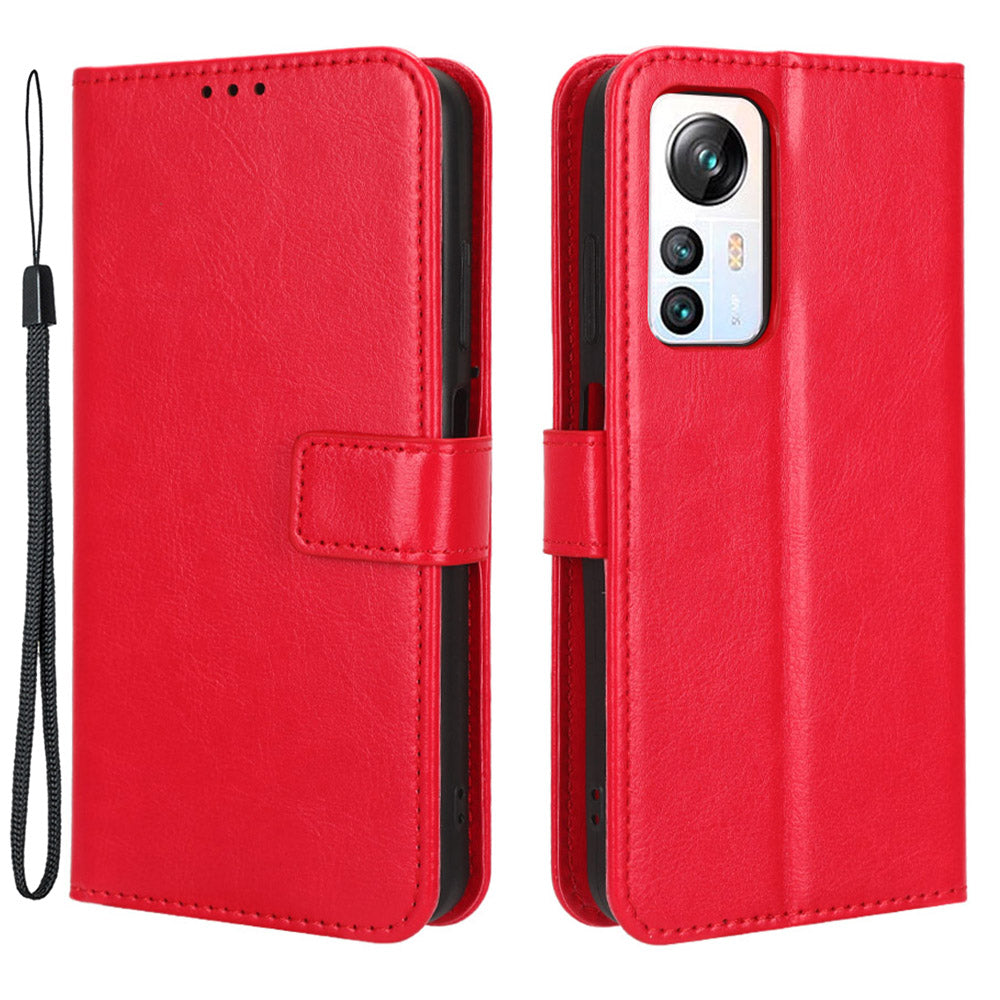 For Blackview A85 Crazy Horse Texture Wallet Phone Case PU Leather Phone Stand Cover