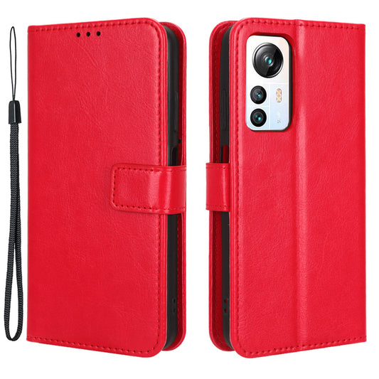 For Blackview A85 Crazy Horse Texture Wallet Phone Case PU Leather Phone Stand Cover