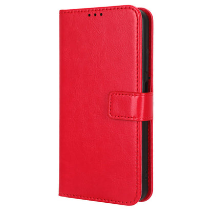 For Blackview A85 Crazy Horse Texture Wallet Phone Case PU Leather Phone Stand Cover