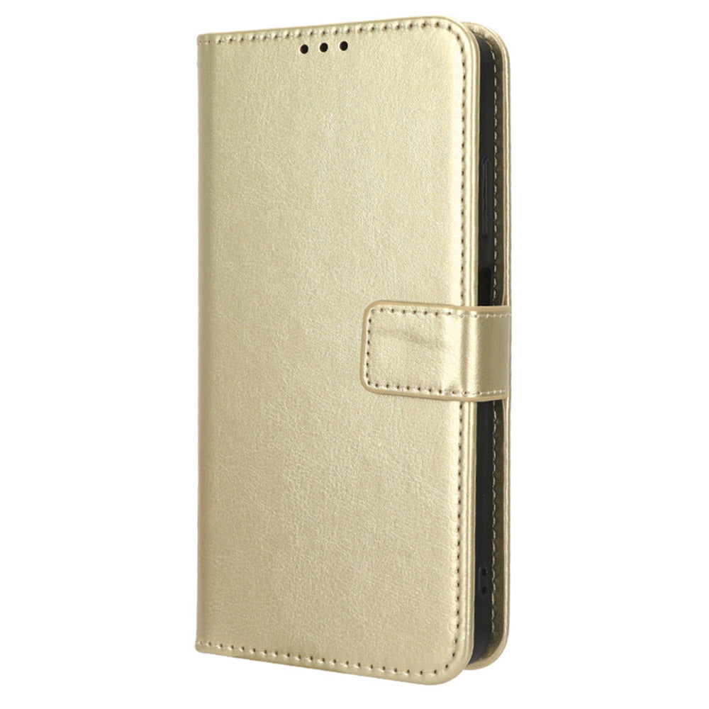 For Blackview A85 Crazy Horse Texture Wallet Phone Case PU Leather Phone Stand Cover