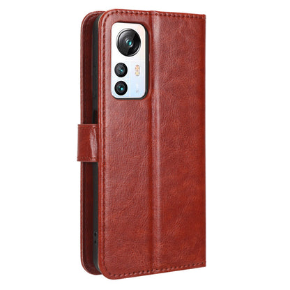 For Blackview A85 Crazy Horse Texture Wallet Phone Case PU Leather Phone Stand Cover