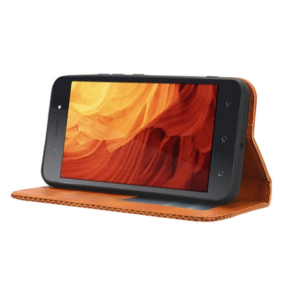 For Itel A18 Wallet Phone Case Retro PU Leather TPU Phone Cover with Stand