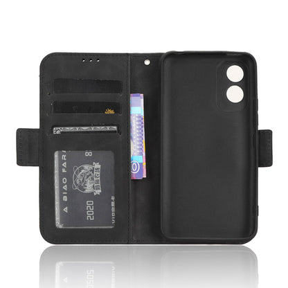 For Itel A18 Multiple Card Slots Phone Case PU Leather Stand Wallet Phone Cover