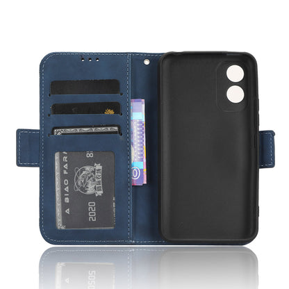 For Itel A18 Multiple Card Slots Phone Case PU Leather Stand Wallet Phone Cover