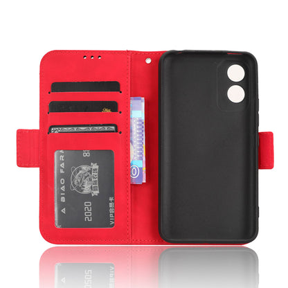 For Itel A18 Multiple Card Slots Phone Case PU Leather Stand Wallet Phone Cover