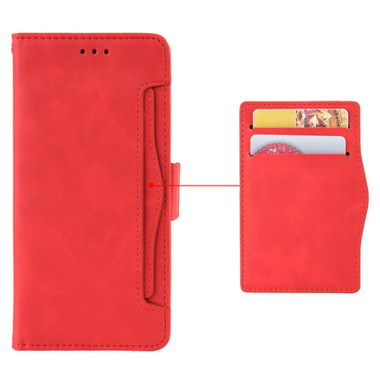 For Itel A18 Multiple Card Slots Phone Case PU Leather Stand Wallet Phone Cover