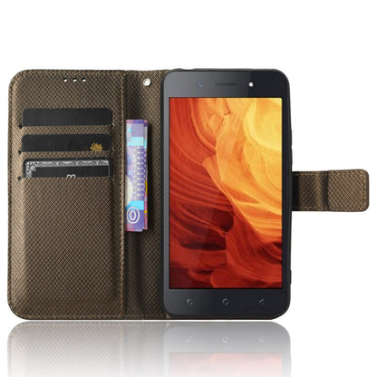 Shockproof Case for Itel A18 PU Leather Mobile Folio Flip Cover Wallet Phone Case with Stand