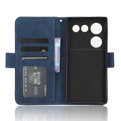 Wallet Phone Case for ZTE nubia Z50 Ultra Multiple Card Slots Phone Shell PU Leather Stand Cover