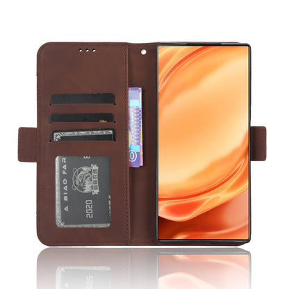 Wallet Phone Case for ZTE nubia Z50 Ultra Multiple Card Slots Phone Shell PU Leather Stand Cover